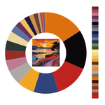 Colour wheel / palette