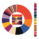 Colour wheel / palette