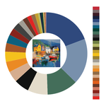 Colour wheel / palette