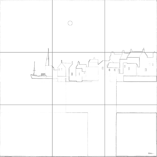 Sketch with grid