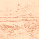 Sepia sketch