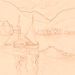 Sepia sketch