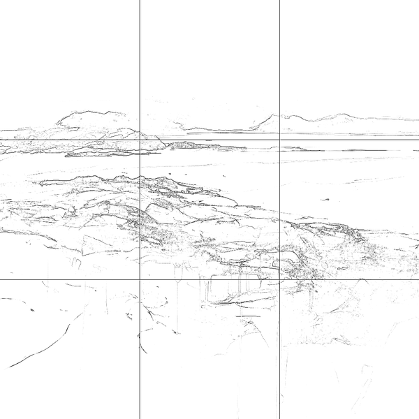 Sketch with grid