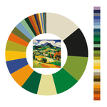 Colour wheel / palette