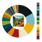 Colour wheel / palette