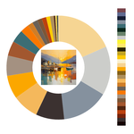 Colour wheel / palette