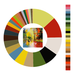 Colour wheel / palette