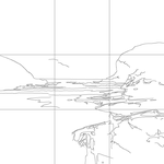 Line drawing with grid