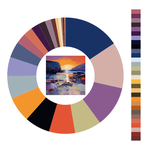 Colour wheel / palette