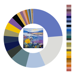 Colour wheel / palette