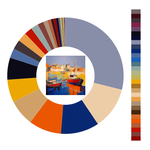 Colour wheel / palette