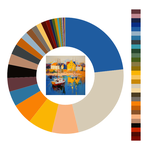 Colour wheel / palette