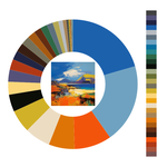 Colour wheel / palette