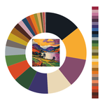 Colour wheel / palette