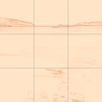 Sepia sketch with grid