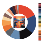 Colour wheel / palette