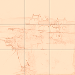 Sepia sketch with grid