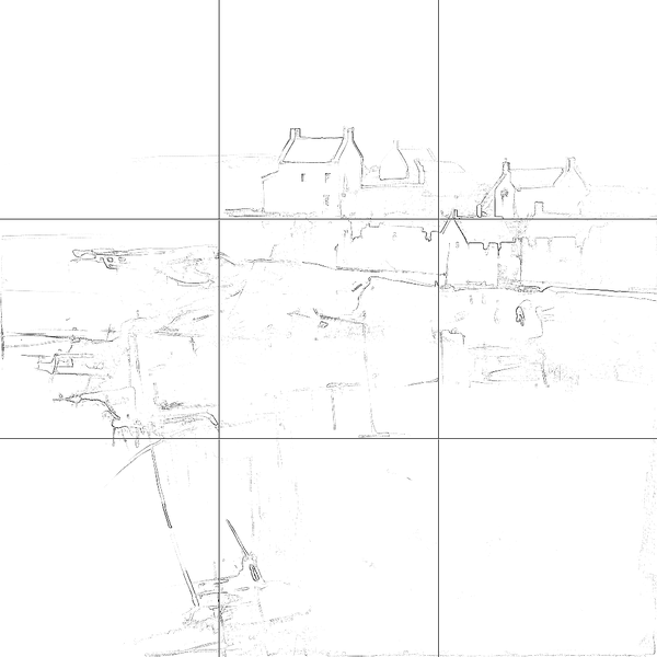 Sketch with grid