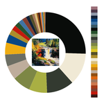 Colour wheel / palette