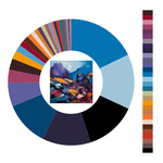 Colour wheel / palette