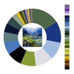 Colour wheel / palette