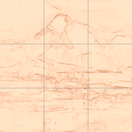 Sepia sketch with grid