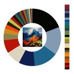 Colour wheel / palette