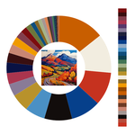 Colour wheel / palette