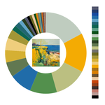 Colour wheel / palette