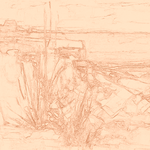 Sepia sketch