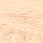 Sepia sketch