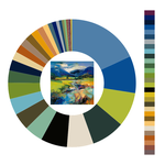 Colour wheel / palette