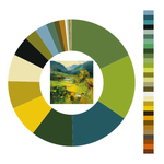 Colour wheel / palette