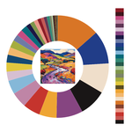 Colour wheel / palette