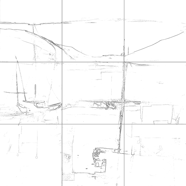 Sketch with grid