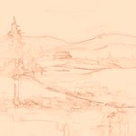 Sepia sketch