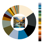 Colour wheel / palette