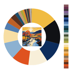 Colour wheel / palette