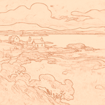 Sepia sketch