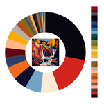 Colour wheel / palette