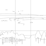 Line drawing with grid