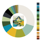 Colour wheel / palette