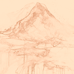 Sepia sketch