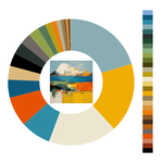 Colour wheel / palette