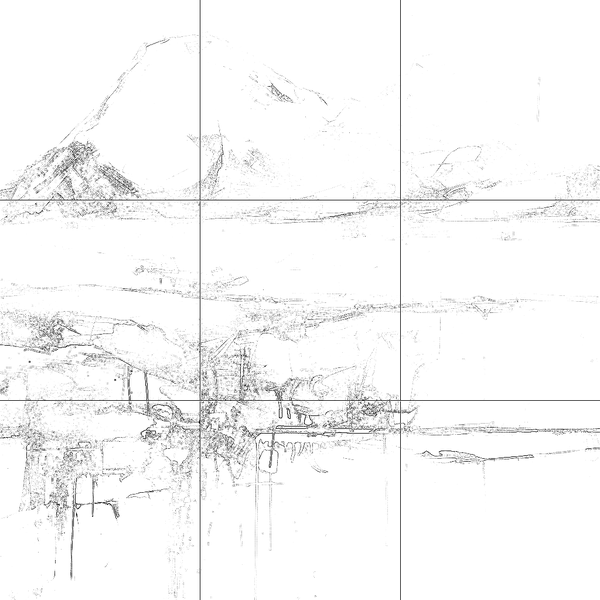 Sketch with grid