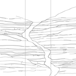 Line drawing with grid