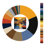 Colour wheel / palette