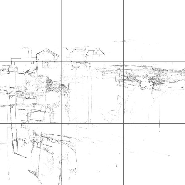 Sketch with grid