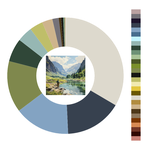 Colour wheel / palette