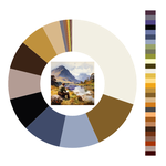 Colour wheel / palette